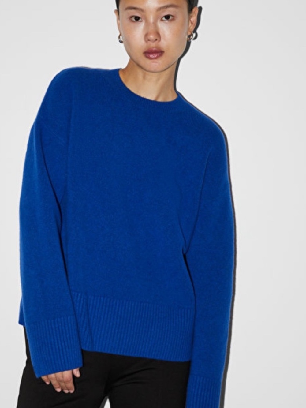 Boxy Crewneck Sweater